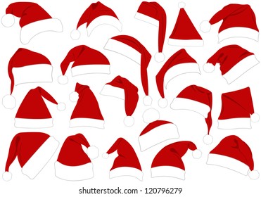 Christmas hats set