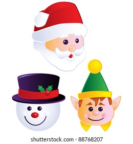 Christmas Heads