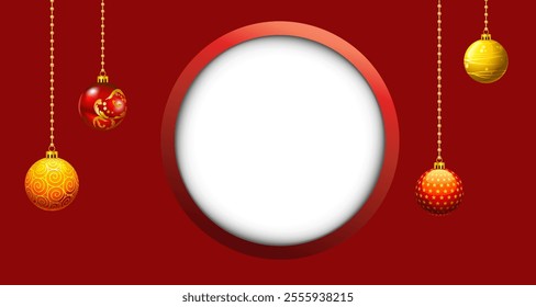 Christmas holiday background New Years Vector