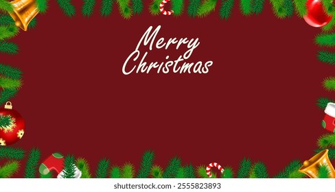 Christmas holiday backgrounds ornament template design illustration vector