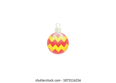 Christmas Holiday Ball Icon Design