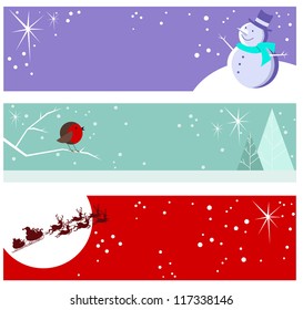 Christmas Holiday Banners