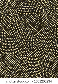 Christmas holiday black and golden background template for greeting card or New Year gift wrapping paper design