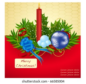Christmas holiday design Vector