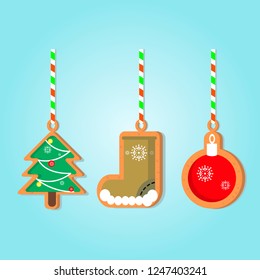 Christmas holiday gingerbread