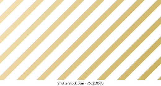 Modelo de fondo de patrón dorado para vacaciones de Navidad para tarjetas de felicitación o diseño de papel de envoltura de regalo de Año Nuevo. Patrón de líneas de rayas blancas y doradas vectoriales para Navidad o Año Nuevo fondo sin fisuras