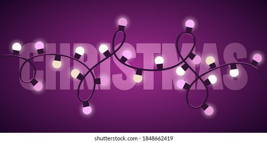 Fondo de las fiestas navideñas. Ilustración del vector