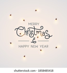Fondo de las fiestas navideñas. Ilustración del vector