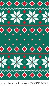 Christmas holiday pattern isolated vector