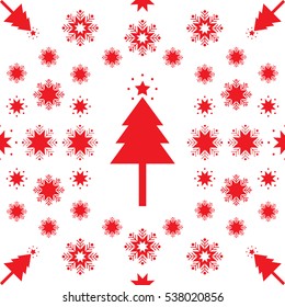 Christmas holiday pattern vector