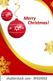 afiche de navidad navideña