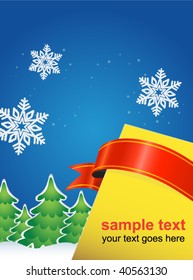 christmas holiday poster
