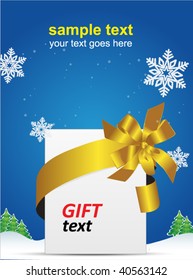 afiche de navidad navideña