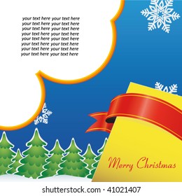 christmas holiday poster