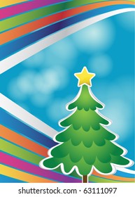 afiche de navidad navideña