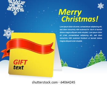 christmas holiday poster