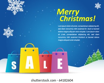 christmas holiday poster