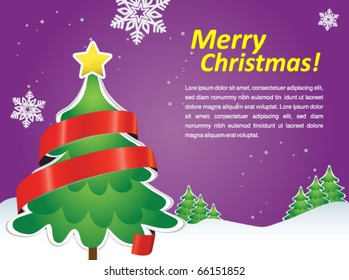 afiche de navidad navideña
