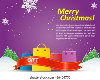 afiche de navidad navideña