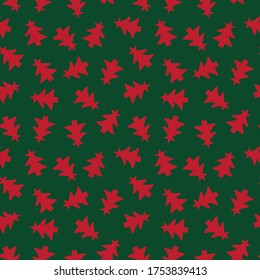 Christmas Holiday seamless pattern background for website graphics, fashion textiles