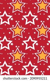 Weihnachtssternmuster nahtlos