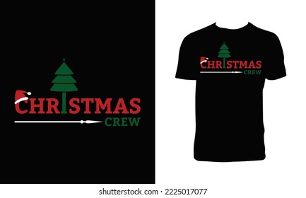 Christmas Holiday T Shirt Design. 