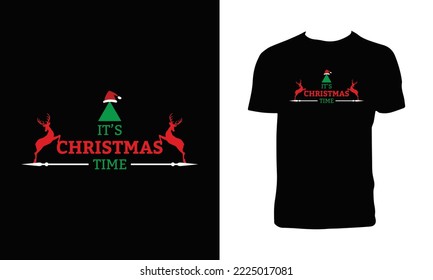 Christmas Holiday T Shirt Design. 