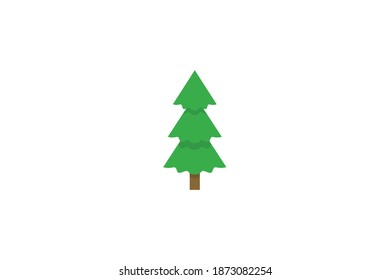 Christmas Holiday Tree Icon Design
