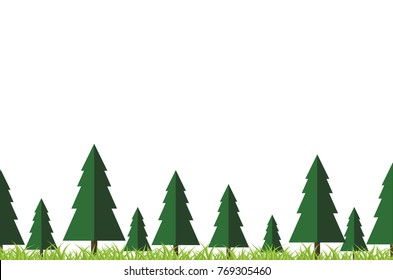 Christmas holidays composition on white background with copy space for your text.Vector Illustration