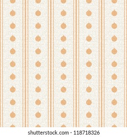 Christmas and Holidays seamless pattern with balls.