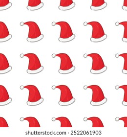 Christmas holidays. Seamless pattern in hand draw style