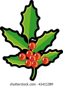 christmas holly