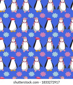 Christmas holly berries seamless pattern background - Illustration