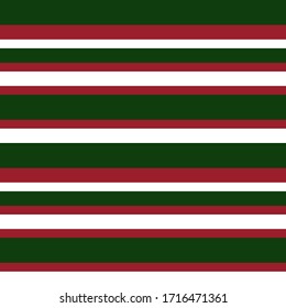 Christmas Horizontal striped seamless pattern background suitable for fashion textiles, graphics