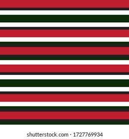 Christmas Horizontal striped seamless pattern background suitable for fashion textiles, graphics