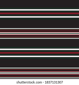 Christmas Horizontal striped seamless pattern background suitable for fashion textiles, graphics