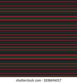 Christmas Horizontal striped seamless pattern background suitable for fashion textiles, graphics