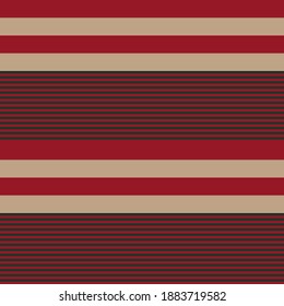 Christmas Horizontal striped seamless pattern background suitable for fashion textiles, graphics