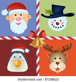 Christmas Icon Background