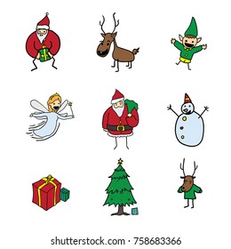 Christmas icon collection