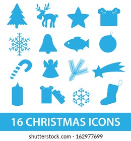 Christmas icon collection eps10