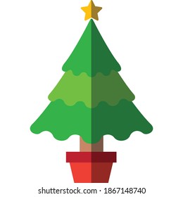 Christmas icon. Christmas decorations made into icon designs.