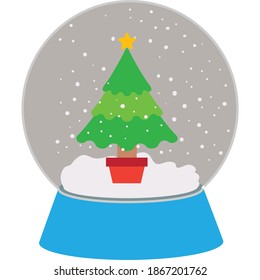 Christmas icon. Christmas decorations made into icon designs.
