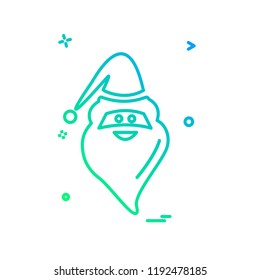 Christmas icon design vector