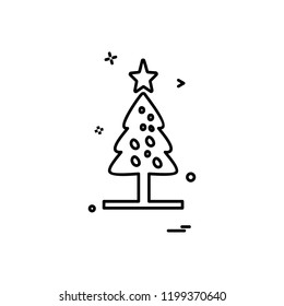 Christmas icon design vector