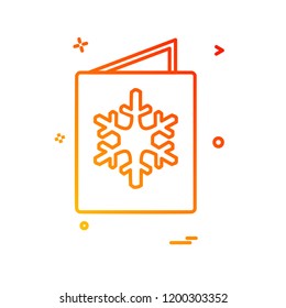 Christmas icon design vector