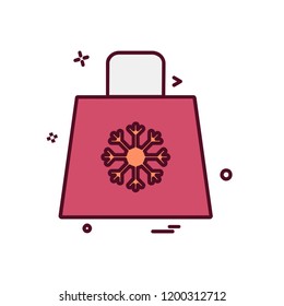 Christmas icon design vector