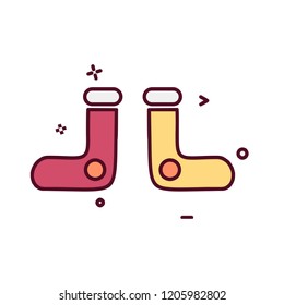 Christmas icon design vector