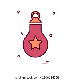 Christmas icon design vector