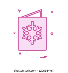 Christmas icon design vector